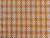 Dressmaking Fabric | Alexis Check Foil Cotton- Orange |Fabric Godmother
