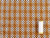 Dressmaking Fabric | Alexis Check Foil Cotton- Orange |Fabric Godmother