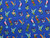 Dressmaking Fabric | Neon Parrot Swimwear Jersey - Blue | Fabric Godmother 