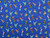 Dressmaking Fabric | Neon Parrot Swimwear Jersey - Blue | Fabric Godmother 