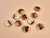 Haberdashery | Recycled Horn Buttons - 25mm - Brown | Fabric Godmother