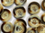 Haberdashery | Recycled Horn Ombre Buttons - 25mm - Brown | Fabric Godmother