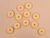 Haberdashery | Recycled Speckle Buttons - 22mm - Cream | Fabric Godmother