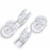 Prym Clear Bobbins - 4 Pack