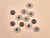 Haberdashery | Iron Grey Button - 12mm - Grey | Fabric Godmother