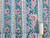 Dressmaking Fabric | Kimaya Floral Stripe Hand Block Print - Blue | Fabric Godmother 