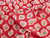 Dressmaking Fabric | Inaya Floral Hand Block Print - Red | Fabric Godmother 