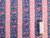 Dressmaking Fabric | Nila Floral Stripe Hand Block Print - Pink | Fabric Godmother 