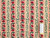 Dressmaking Fabric | Neerja Floral Stripe Hand Block Print - Pink | Fabric Godmother 