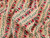 Dressmaking Fabric | Neerja Floral Stripe Hand Block Print - Pink | Fabric Godmother 