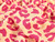 Dressmaking Fabric | Comet Animal Print Sweatshirt Fleece - Cream & Pink | Fabric Godmother