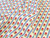 Dressmaking Fabric | Hilda Floral Stripe Stretch Denim - Ivory | Fabric Godmother 