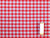 Dressmaking Fabric | Arden Gingham Seersucker - Red & Sky | Fabric Godmother 