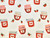 Dressmaking Fabric | Strawberry Jam Cotton Lawn - Ivory | Fabric Godmother