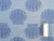 Dressmaking Fabric | Mira Shell Jacquard Cotton  - Blue | Fabric Godmother