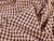 Dressmaking Fabric | Gwyneth Gingham Cotton Seersucker - Brown & Pink | Fabric Godmother 