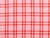 Dressmaking Fabric | Enzo Check Linen - Blossom & Tomato | Fabric Godmother