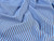 Dressmaking Fabric | Oscar Stripe Cotton Poplin - Sky Blue | Fabric Godmother 