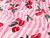Dressmaking Fabric | Cherry Stripe Hand Block Print -  Pink | Fabric Godmother 