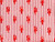 Dressmaking Fabric | Indria Lobster Stripe Hand Block Print - Rose | Fabric Godmother 