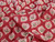 Dressmaking Fabric | Inaya Floral Hand Block Print - Burgundy | Fabric Godmother 