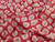 Dressmaking Fabric | Inaya Floral Hand Block Print - Burgundy | Fabric Godmother 