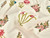 Dressmaking Fabric |  Ana Floral Hand Block Print - Ivory | Fabric Godmother 