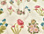 Dressmaking Fabric |  Ana Floral Hand Block Print - Ivory | Fabric Godmother 