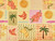 Dressmaking Fabric | Beach Fiesta Viscose & Linen - Butter | Fabric Godmother