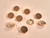 Haberdashery | Flat Shank Metal Buttons - 25mm - Gold  | Fabric Godmother