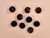 Haberdashery | Flat Shank Metal Buttons - 25mm - Gunmetal  | Fabric Godmother
