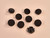 Haberdashery | Flat Shank Metal Buttons - 25mm - Gunmetal  | Fabric Godmother