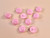 Haberdashery | Twisted Shank Buttons - 25mm - Pink  | Fabric Godmother