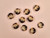 Haberdashery | Tortoiseshell Buttons - 23mm - Brown | Fabric Godmother
