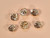Haberdashery | Gold Swirl Shank Buttons - 24mm | Fabric Godmother