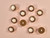 Haberdashery | Pearl Shank Buttons - 25mm - Gold | Fabric Godmother