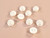 Haberdashery | Rose Buttons - 26mm - Cream | Fabric Godmother
