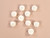 Haberdashery | Rose Buttons - 26mm - Cream | Fabric Godmother