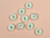 Haberdashery | Mint Green Chunky Buttons - 27mm | Fabric Godmother