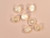 Swirl Shank Buttons - 29mm - Cream