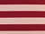 Dressmaking Fabric | Paxon Stripe French Terry - Burgundy & Pink | Fabric Godmother