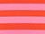 Dressmaking Fabric | Paxon Stripe French Terry - Pink & Orange | Fabric Godmother