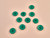 Haberdashery | Forest Green Buttons - 21mm | Fabric Godmother
