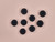 Haberdashery | Painted Wood Buttons - 24mm – Dark Grey | Fabric Godmother