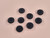 Haberdashery | Painted Wood Buttons - 24mm – Dark Grey | Fabric Godmother