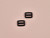 Haberdashery | Bag Strap Slider 25mm - Black | Fabric Godmother