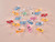 Haberdashery | Wonder Fabric Clips - 30pcs - Multi | Fabric Godmother