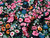 Moonlit Garden Viscose Crepe - Black
