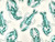 Dressmaking Fabric | Lobster Viscose - Ivory & Green | Fabric Godmother