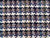 Dressmaking Fabric |Layla Wool Mix Coating - Black & Blue | Fabric Godmother 